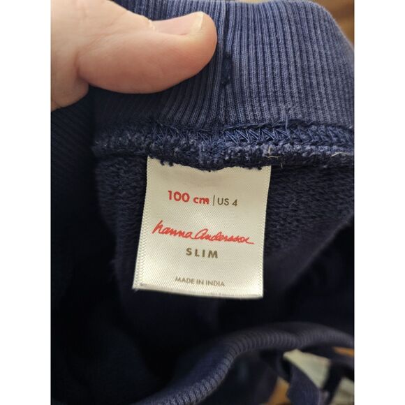 Hanna Andersson Stars Sweat Suit Set Size 110 4 Sweatshirt Hoodie Shealing Pants - Picture 10 of 10